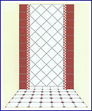 Badmöbel, Badeinrichtungen, Badezimmereinrichtungen, Fliesen